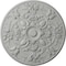 Ekena Millwork Baile Ceiling Medallion (Fits Canopies up to 6"), Hand-Painted Frost, 31 1/4"OD x 2 1/4"P CM31BAFRF - alternate 1